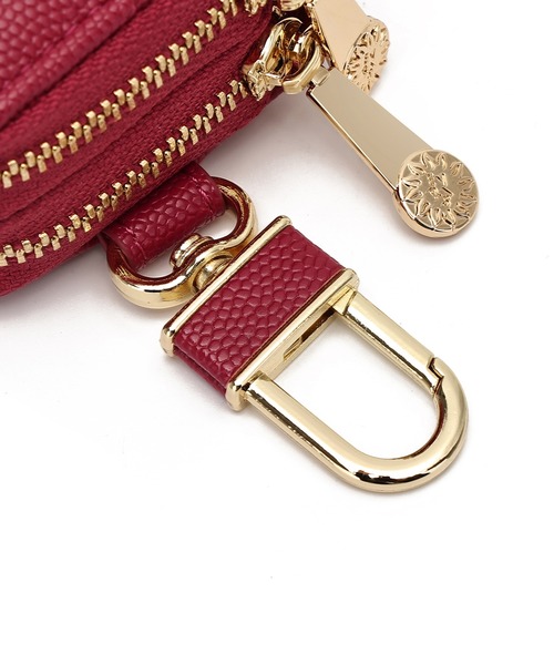 EVRIS（エヴリス）の「【EVRIS/エヴリス】SUNNY　Wファスナーリモートキーケース（キーケース/キーアクセサリー・レディース・ブルー/アイボリー/ブラック/ピンク・FREE）」の14枚目の写真