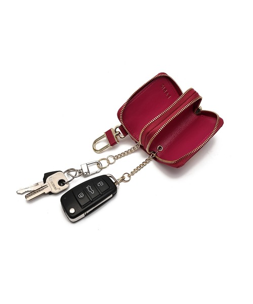 EVRIS（エヴリス）の「【EVRIS/エヴリス】SUNNY　Wファスナーリモートキーケース（キーケース/キーアクセサリー・レディース・ブルー/アイボリー/ブラック/ピンク・FREE）」の11枚目の写真