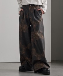 cussil | 【cussil/クシル】ヴィンテージライクワイドストレート合皮パンツ(その他パンツ)