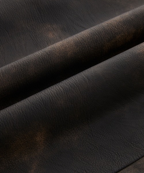 cussil(クシル)の「【cussil/クシル】ヴィンテージライクワイドストレート合皮パンツ(その他パンツ・メンズ・ブラック/ブラウン・S/M/L)」の17枚目の写真