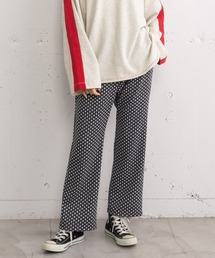 POU DOU DOU | カットソージャガード裾フレアパンツ(その他パンツ)