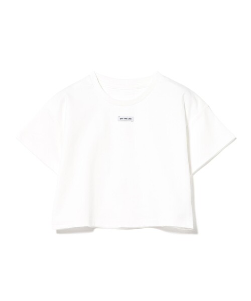 BEAMS HEART(ビームスハート)の「【7/2値下げ】OFF THE LINE チビTシャツ(Tシャツ/カットソー・レディース・オフホワイト/ブラック・FREE)」の7枚目の写真
