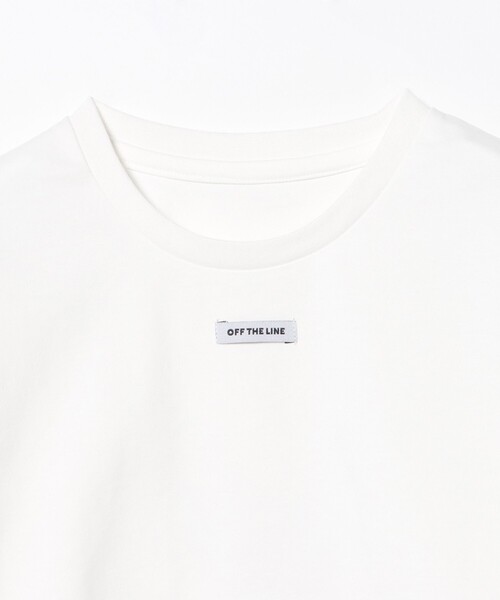 BEAMS HEART(ビームスハート)の「【7/2値下げ】OFF THE LINE チビTシャツ(Tシャツ/カットソー・レディース・オフホワイト/ブラック・FREE)」の8枚目の写真