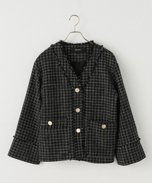 JOURNAL STANDARD | ツイードジャケット(ノーカラージャケット)