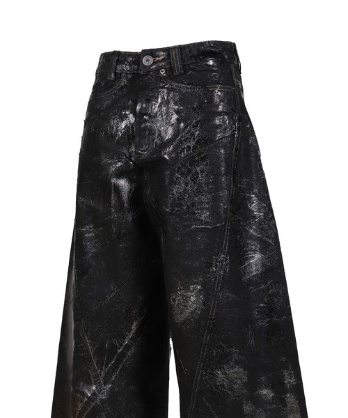 LATUI ATELIER(ラトゥイアトリエ)の「QUIET BLUD JEANS(デニムパンツ・レディース・ブラック・LARGE/SMALL/X-LARGE)」の6枚目の写真