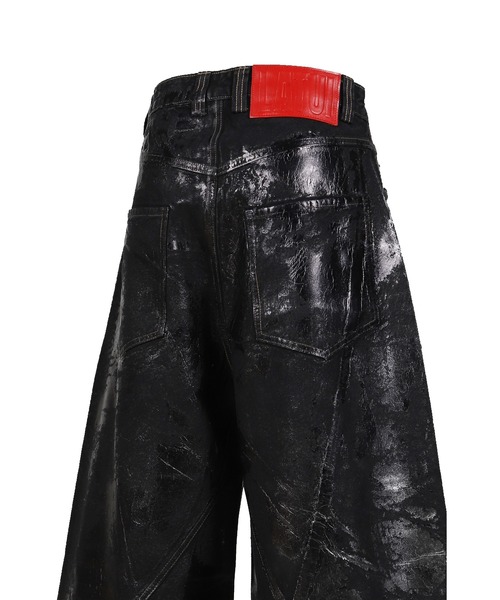 LATUI ATELIER(ラトゥイアトリエ)の「QUIET BLUD JEANS(デニムパンツ・レディース・ブラック・LARGE/SMALL/X-LARGE)」の7枚目の写真