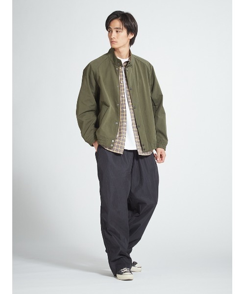 <Barbour> TRANSPORT/スタンドカラー ピーチスキンジャケット TRANSPORT / トランスポート】スタンドカラー ピーチスキンジャケット