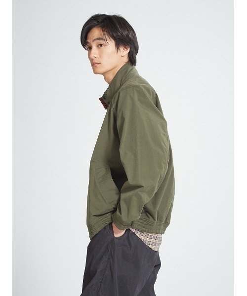 Barbour(バブアー)の「【TRANSPORT / トランスポート】スタンドカラー ピーチスキンジャケット(その他アウター・メンズ・ブラック/グリーン・40/36/38/34)」の8枚目の写真