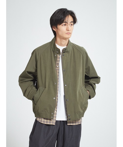 Barbour(バブアー)の「【TRANSPORT / トランスポート】スタンドカラー ピーチスキンジャケット(その他アウター・メンズ・ブラック/グリーン・40/36/38/34)」の7枚目の写真