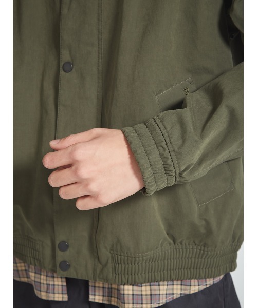 Barbour(バブアー)の「【TRANSPORT / トランスポート】スタンドカラー ピーチスキンジャケット(その他アウター・メンズ・ブラック/グリーン・40/36/38/34)」の12枚目の写真