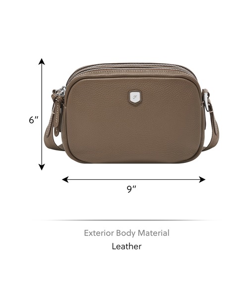 FOSSIL（フォッシル）の「フォッシル 斜めがけバッグ レディース レザー グレー スマホ収納可 ZB11121793（ショルダーバッグ・レディース・グレー・FREE）」の6枚目の写真