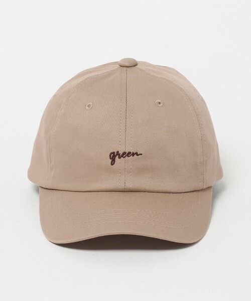 green label relaxing（グリーンレーベルリラクシング）の「green ロゴキャップ / キッズ（キャップ・キッズ・ブラック/ライラック/ベージュ・FREE(52-56cm)）」の8枚目の写真