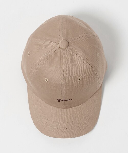 green label relaxing（グリーンレーベルリラクシング）の「green ロゴキャップ / キッズ（キャップ・キッズ・ブラック/ライラック/ベージュ・FREE(52-56cm)）」の10枚目の写真