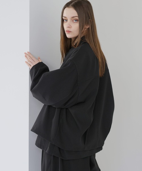 SOCCE（ソーシー）の「【袖脱着可能】TRデタッチャブルジャケット（その他アウター・メンズ・ブラック/チャコールグレー・S/M/L/XL）」の4枚目の写真