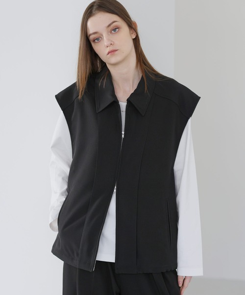 SOCCE（ソーシー）の「【袖脱着可能】TRデタッチャブルジャケット（その他アウター・メンズ・ブラック/チャコールグレー・S/M/L/XL）」の6枚目の写真