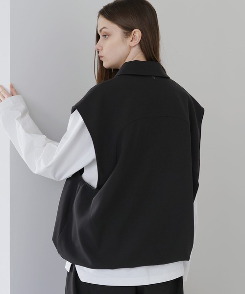 SOCCE（ソーシー）の「【袖脱着可能】TRデタッチャブルジャケット（その他アウター・メンズ・ブラック/チャコールグレー・S/M/L/XL）」の8枚目の写真