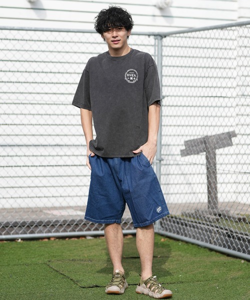 RVCA(ルーカ)の「【ムラサキスポーツ限定】RVCA/ルーカ 半袖 Tシャツ CIRCLE BALANCE OE ST BG041P03(Tシャツ/カットソー・メンズ・ブラック/ホワイト/スミクロ・M/L/S)」の14枚目の写真