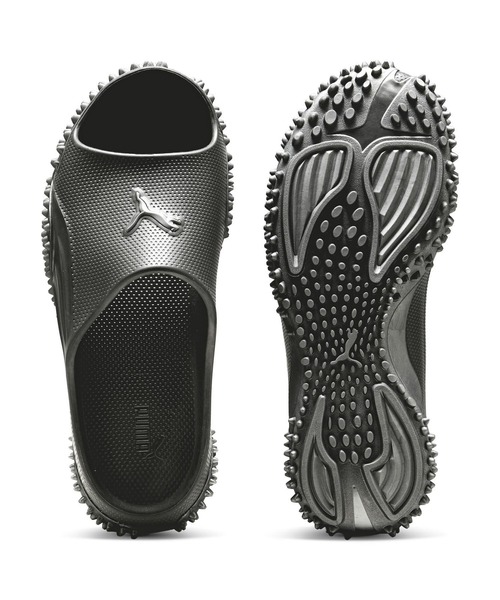 PUMA(プーマ)の「PUMA/プーマ スライドサンダル MOSTRO SLIDE モストロ 405282(サンダル・メンズ・ブラック/シルバー・26.0cm/29.0cm/28.0cm/27.0cm)」の10枚目の写真