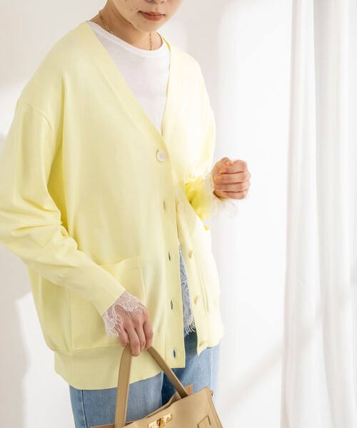 新色追加】《手洗い可能》マルチファンクションVネックカーディガン
