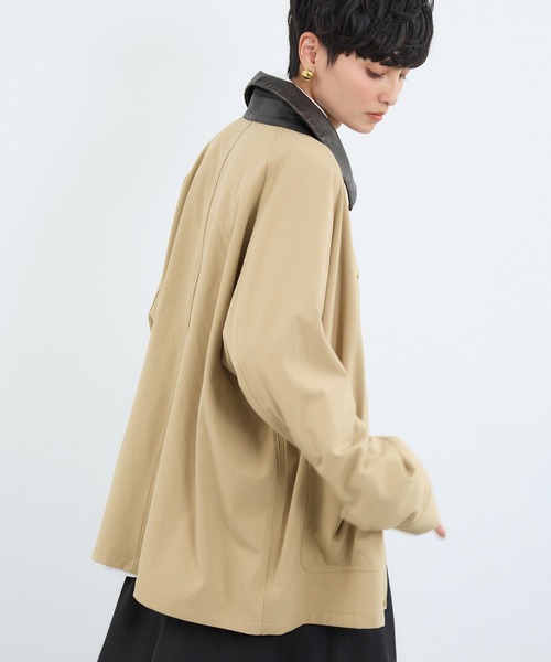 UNIVERSAL OVERALL(ユニバーサルオーバーオール)の「BARNYARDSTORM / UNIVERSAL OVERALL 別注 / カバーオール(カバーオール・レディース・ブラウン/ベージュ・FREE)」の7枚目の写真