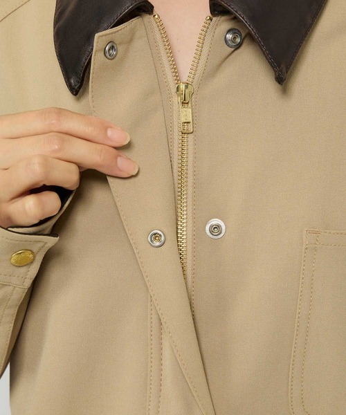 UNIVERSAL OVERALL(ユニバーサルオーバーオール)の「BARNYARDSTORM / UNIVERSAL OVERALL 別注 / カバーオール(カバーオール・レディース・ブラウン/ベージュ・FREE)」の17枚目の写真