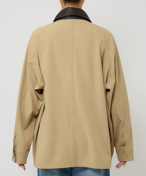 UNIVERSAL OVERALL(ユニバーサルオーバーオール)の「BARNYARDSTORM / UNIVERSAL OVERALL 別注 / カバーオール(カバーオール・レディース・ブラウン/ベージュ・FREE)」の21枚目の写真