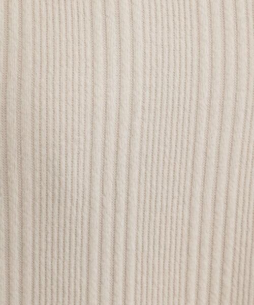 SHOO・LA・RUE（シューラルー）の「【S-LL】体型をカバーしながらスマートに魅せる。ストライプジャカード コーディガン（その他アウター・レディース・グレー/ネイビー/ナチュラル・04/03/02/01）」の7枚目の写真