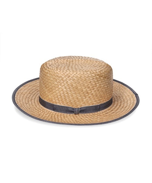OVERRIDE（オーバーライド）の「OVERRIDE  COCONUT STRAW OPTIMO / オーバーライド（ハット・メンズ・ベージュ・60cm/58cm）」の8枚目の写真