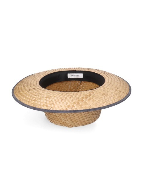 OVERRIDE（オーバーライド）の「OVERRIDE  COCONUT STRAW OPTIMO / オーバーライド（ハット・メンズ・ベージュ・60cm/58cm）」の6枚目の写真