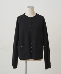 PUAL CE CIN（ピュアルセシン）の「ミラノリブニットカーディガン（カーディガン/ボレロ）」