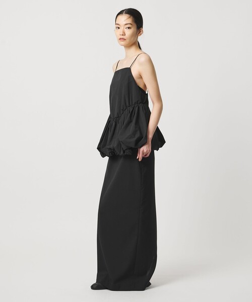 AEWEN MATOPH（イウエン マトフ）の「＜AEWEN MATOPH＞バルーンキャミソールブラウス ‐ ウォッシャブル ‐（シャツ/ブラウス・レディース・ブラック/ベージュ・FREE）」の11枚目の写真