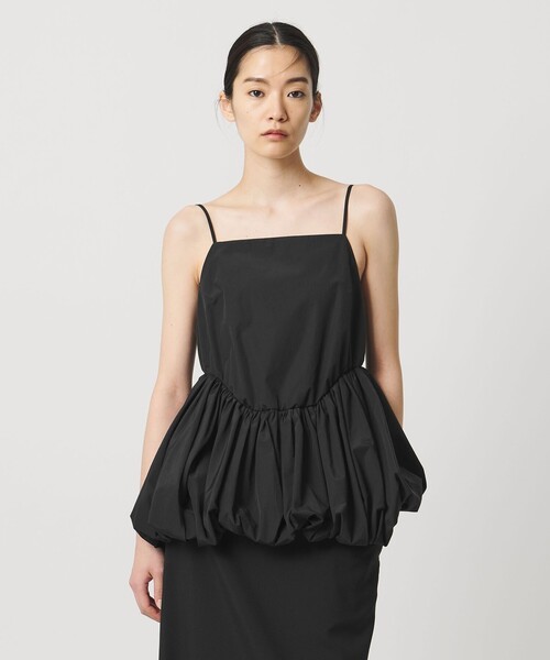 AEWEN MATOPH（イウエン マトフ）の「＜AEWEN MATOPH＞バルーンキャミソールブラウス ‐ ウォッシャブル ‐（シャツ/ブラウス・レディース・ブラック/ベージュ・FREE）」の12枚目の写真