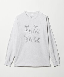 Steven Alan | ＜Cotton Expressions Limited × Steven Alan＞ S.H MATH TALK LS/Tシャツ(Tシャツ/カットソー)