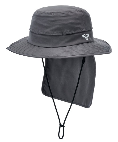ROXY(ロキシー)の「ROXY ウィメンズ WR UV WATER BEACH HAT サーフハット 【2026年春夏モデル】/ロキシー撥水UVCUT帽子(ハット・レディース・ブラック/ベージュ/グレー/グリーン・FREE)」の3枚目の写真