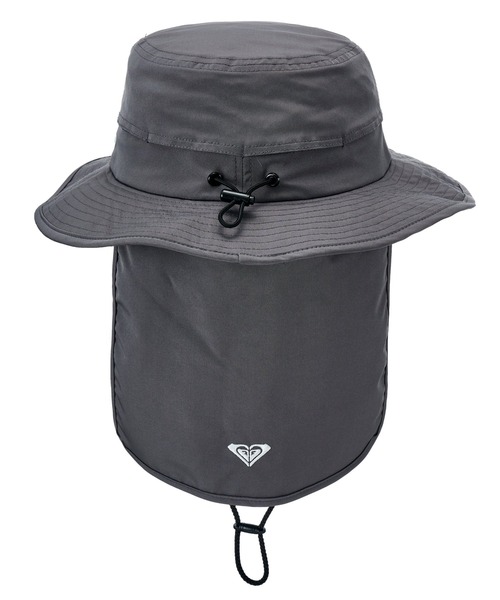 ROXY(ロキシー)の「ROXY ウィメンズ WR UV WATER BEACH HAT サーフハット 【2026年春夏モデル】/ロキシー撥水UVCUT帽子(ハット・レディース・ブラック/ベージュ/グレー/グリーン・FREE)」の8枚目の写真