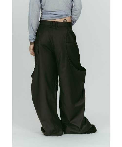 Knuth Marf（クヌースマーフ）の「high-boot detail pants(unisex)（その他パンツ・レディース・ブラウン/グレー/ブラック・X-SMALL/SMALL/MEDIUM）」の17枚目の写真