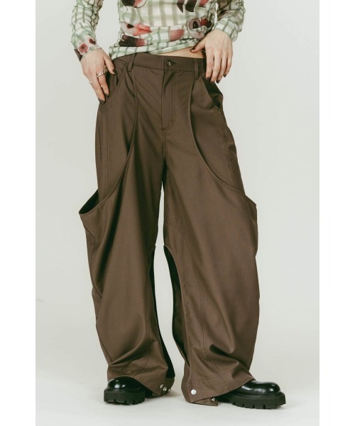 Knuth Marf（クヌースマーフ）の「high-boot detail pants(unisex)（その他パンツ・レディース・ブラウン/グレー/ブラック・X-SMALL/SMALL/MEDIUM）」の22枚目の写真