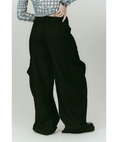 Knuth Marf（クヌースマーフ）の「high-boot detail pants(unisex)（その他パンツ・レディース・ブラウン/グレー/ブラック・X-SMALL/SMALL/MEDIUM）」の7枚目の写真