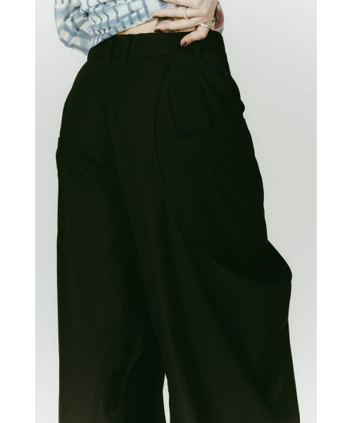 Knuth Marf（クヌースマーフ）の「high-boot detail pants(unisex)（その他パンツ・レディース・ブラウン/グレー/ブラック・X-SMALL/SMALL/MEDIUM）」の8枚目の写真