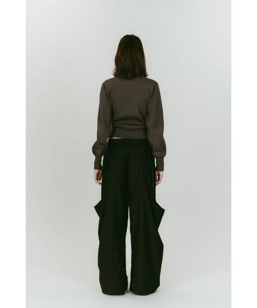 Knuth Marf（クヌースマーフ）の「high-boot detail pants(unisex)（その他パンツ・レディース・ブラウン/グレー/ブラック・X-SMALL/SMALL/MEDIUM）」の13枚目の写真