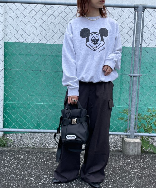 OUTDOOR PRODUCTS（アウトドアプロダクツ）の「[OUTDOOR PRODUCTS/アウトドアプロダクツ] OUTDOOR 2WAY ベルト トートバッグ（ショルダーバッグ・レディース・ブラック/ブラウン・F）」の10枚目の写真