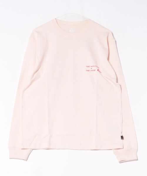 Quiksilver(クイックシルバー)の「QUIKSILVER メンズ/ユニセックス NEW HD LT 長袖Tシャツ ロンT USコットン レギュラーフィット 【2026年春夏モデル】/クイックシルバーバックプリント長袖ロンT(Tシャツ/カットソー・メンズ・ブラック/ホワイト/イエロー/ピンク・MEDIUM/LARGE/X-LARGE)」の4枚目の写真