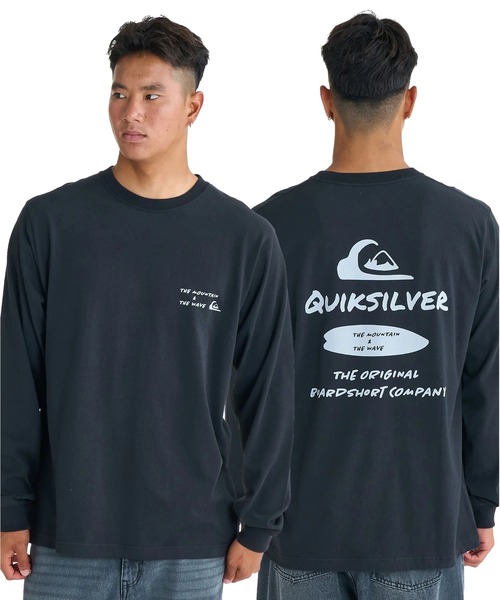 Quiksilver(クイックシルバー)の「QUIKSILVER メンズ/ユニセックス NEW HD LT 長袖Tシャツ ロンT USコットン レギュラーフィット 【2026年春夏モデル】/クイックシルバーバックプリント長袖ロンT(Tシャツ/カットソー・メンズ・ブラック/ホワイト/イエロー/ピンク・MEDIUM/LARGE/X-LARGE)」の13枚目の写真