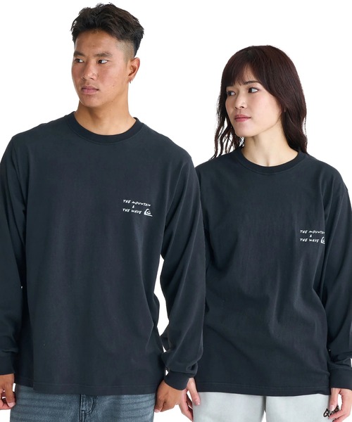 Quiksilver(クイックシルバー)の「QUIKSILVER メンズ/ユニセックス NEW HD LT 長袖Tシャツ ロンT USコットン レギュラーフィット 【2026年春夏モデル】/クイックシルバーバックプリント長袖ロンT(Tシャツ/カットソー・メンズ・ブラック/ホワイト/イエロー/ピンク・MEDIUM/LARGE/X-LARGE)」の14枚目の写真