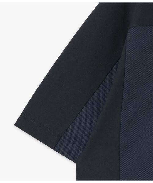 junhashimoto（ジュンハシモト）の「TECH MOCK NECK T（Tシャツ/カットソー・メンズ・ブラック/ホワイト/ネイビー・3/5/4）」の7枚目の写真