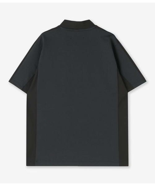 junhashimoto（ジュンハシモト）の「TECH MOCK NECK T（Tシャツ/カットソー・メンズ・ブラック/ホワイト/ネイビー・3/5/4）」の9枚目の写真