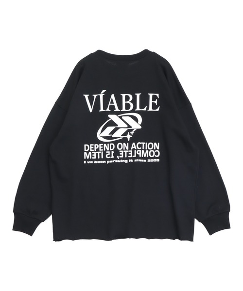 ANAP（アナップ）の「ロゴプリントカットオフミニ裏毛トップス（その他トップス・レディース・ブルー/ブラック/ホワイト・F）」の20枚目の写真