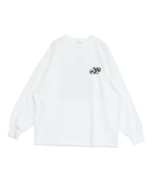 ANAP（アナップ）の「ロゴプリントカットオフミニ裏毛トップス（その他トップス・レディース・ブルー/ブラック/ホワイト・F）」の21枚目の写真