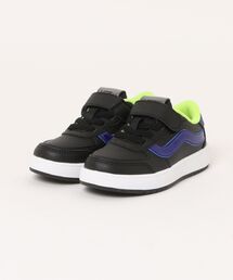 VANS（バンズ）の「VANS ヴァンズ 17-22 BRAVO ブラボー V2740K NEON BLACK/PURPLE（スニーカー・キッズ）」