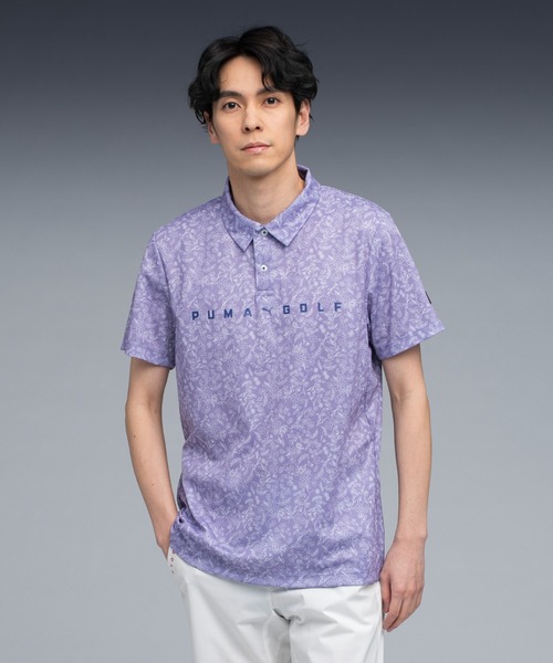 セール】PUMA プーマ メンズ ゴルフ PB ボタニカル 半袖 ポロシャツ